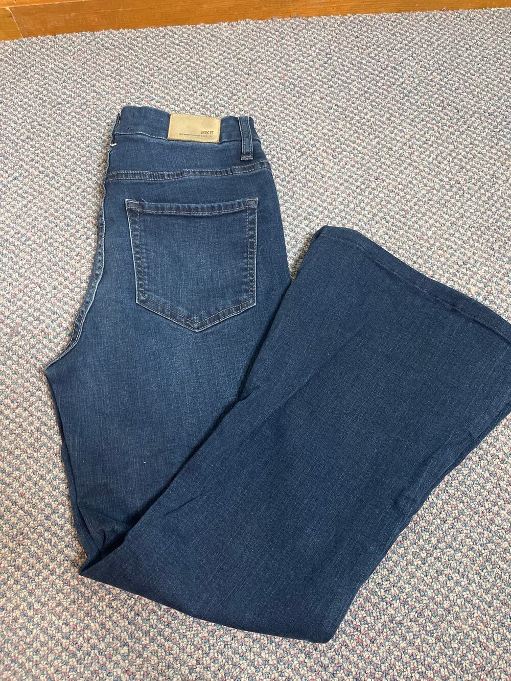 BKE Parker Super Flare high rise Jean Size 25